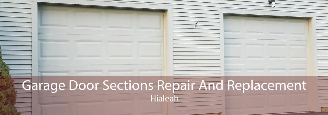 Garage Door Sections Repair And Replacement Hialeah