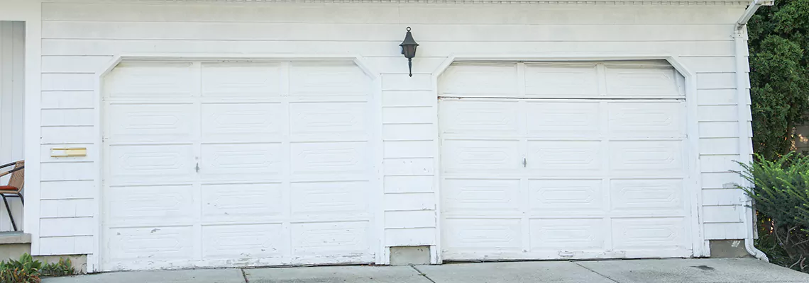 Roller Garage Door Dropped Down Replacement in Hialeah