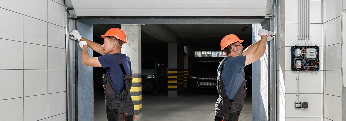 Wooden Garage Door Frame Repair in Hialeah